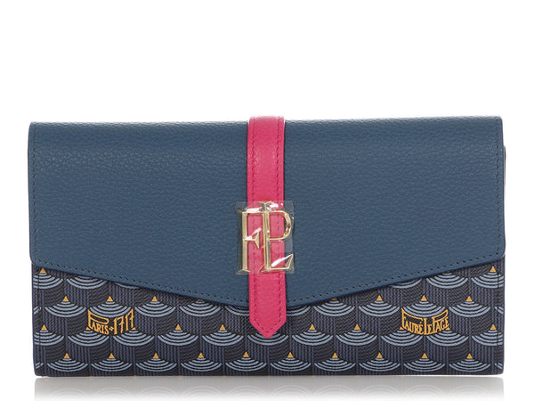 Louis Vuitton Victorine Wallet Monogram Empreinte Marine Rouge in Grained  Leather with Gold-tone - US