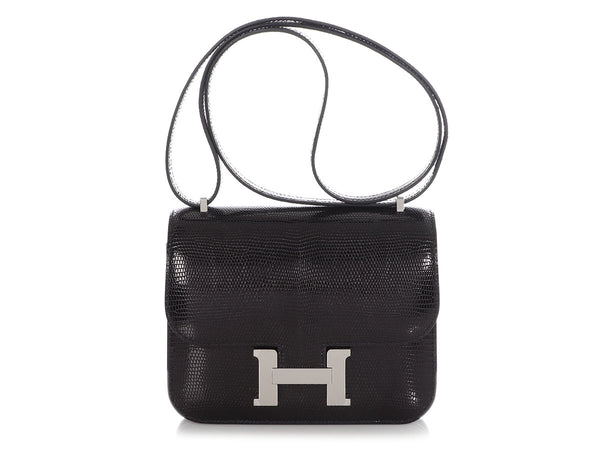 Hermes Constance Bag Lizard 23 - ShopStyle