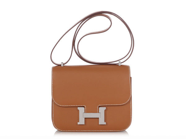 Hermès Blue Brighton Evercolor Constance 24 by Ann's Fabulous Finds