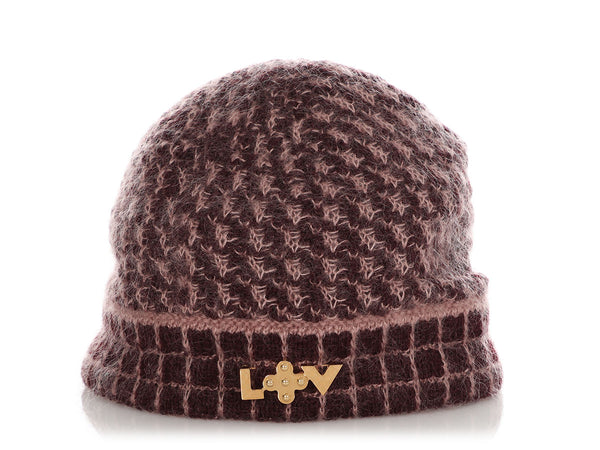 Louis Vuitton Wool Pom Pom Beanie w/ Tags - Black Hats