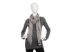 Alexander McQueen Gray Skull Scarf