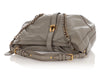 Burberry Gray Buffalo Bartow Hobo