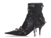 Balenciaga Black Cagole Ankle Boots