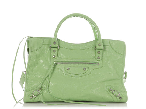 Balenciaga Medium Vert Le City Bag