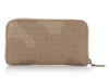 Bottega Veneta Beige Camo Embroidered Wallet