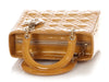 Dior Medium Yellow Patent Lady Dior