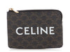 Celine Triomphe Canvas Coin Pouch