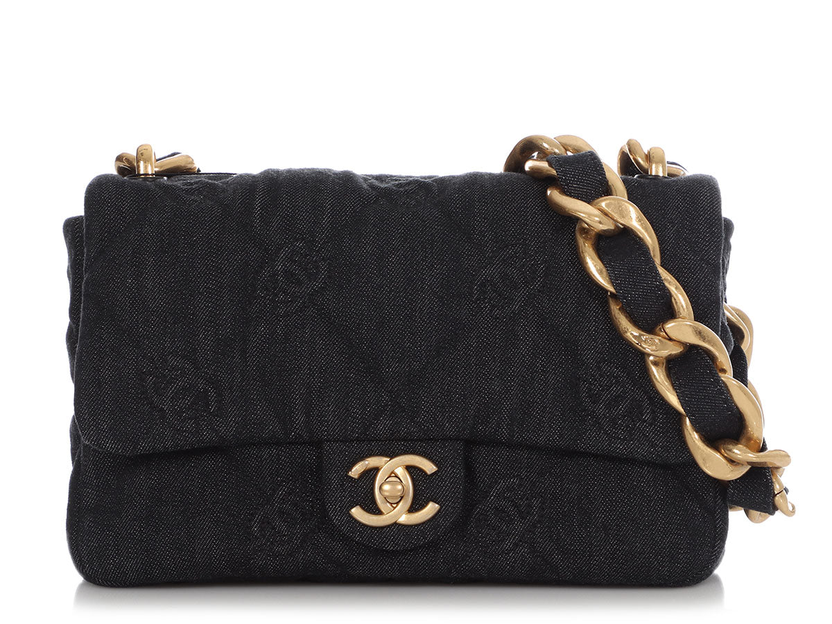 Chanel Mini Denim Vintage Flap Bag
