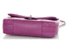 Chanel Purple Watersnake Easy Carry Flap