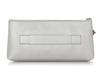 Chanel LE Silver Quilted Calfskin Keyboard Clutch