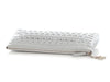 Chanel LE Silver Quilted Calfskin Keyboard Clutch