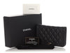 Chanel Black Quilted Caviar Boy Wallet On Chain WOC