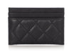 Chanel So Black Quilted Aged Calfskin Reissue Card Case