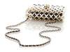 Chanel Small Gold Metal Cage Flap