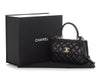 Chanel Mini Black Quilted Lambskin Trendy CC