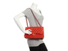 Chanel Jumbo Red-Orange Quilted Lambskin Classic Double Flap