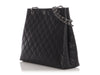 Chanel Black Quilted Caviar Tote