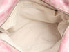 Chanel Pink Canvas Travel Ligne Tote