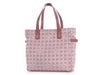 Chanel Pink Canvas Travel Ligne Tote