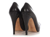 Chanel Black Capped Toe Pumps