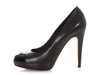 Chanel Black Capped Toe Pumps