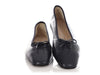 Chanel Navy Cap Toe Ballet Flats