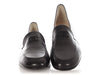 Chanel Black Leather Loafers