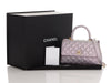 Chanel Mini Iridescent Lilac Caviar Coco Handle