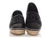 Chanel Black Calf Hair Espadrilles