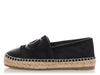 Chanel Black Calf Hair Espadrilles