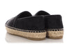 Chanel Black Calf Hair Espadrilles