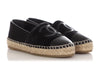 Chanel Black Calf Hair Espadrilles