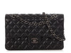 Chanel Medium/Large Black Puffy Quilted Lambskin Classic Double Flap