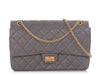 Chanel Gray Quilted Aged Calfskin 2.55 Reissue 226