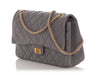 Chanel Gray Quilted Aged Calfskin 2.55 Reissue 226