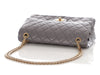 Chanel Gray Quilted Aged Calfskin 2.55 Reissue 226