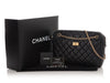 Chanel Large Black Quilted Aged Calfskin Reissue Camera Bag