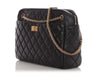 Chanel Large Black Quilted Aged Calfskin Reissue Camera Bag