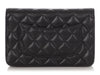 Chanel Black Quilted Caviar Wallet On Chain WOC