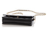 Chanel Black Quilted Caviar Wallet On Chain WOC