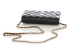 Chanel Black Quilted Caviar Wallet On Chain WOC