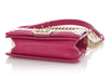 Chanel Small Fuchsia Quilted Caviar Boy Bag