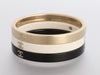 Chanel Black and White Trio Bangle Set