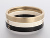 Chanel Black and White Trio Bangle Set