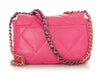 Chanel Medium Dark Pink 19 Flap