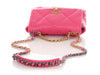 Chanel Medium Dark Pink 19 Flap