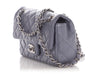 Chanel Mini Light Purple Quilted Lambskin Rectangular Classic