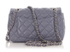 Chanel Mini Light Purple Quilted Lambskin Rectangular Classic