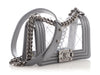 Chanel Small Silver PVC Boy Bag