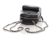 Chanel Mini Black Quilted Caviar Classic Backpack